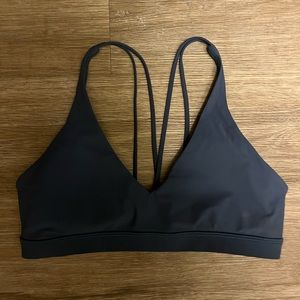 petrol blue sports bra